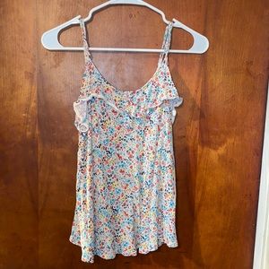 Forever21 tank with buttons